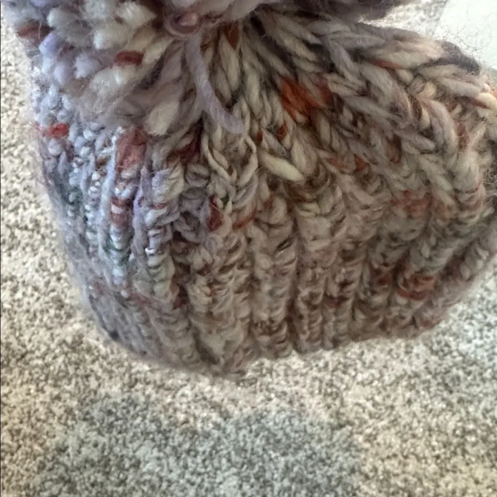 Madewell Chunky Pom-Pom Beanie Hat O/S